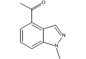 1-(1-METHYL-1H-INDAZOL-4-YL)ETHANONE structure, CAS 1159511-23-5