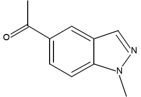 1-(1-METHYL-1H-INDAZOL-5-YL)ETHANONE structure, CAS 1159511-24-6