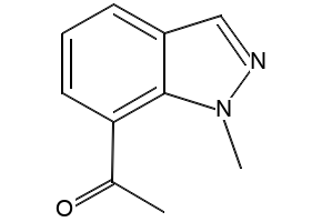 1-(1-METHYL-1H-INDAZOL-7-YL)ETHANONE structure, CAS 1159511-26-8