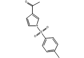 1-(1-TOSYL-1H-PYRROL-3-YL)ETHANONE structure, CAS 106058-85-9