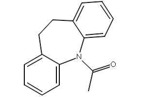 1-(10,11-DIHYDRO-5H-DIBENZO[B,F]AZEPIN-5-YL)ETHANONE structure, CAS 13080-75-6