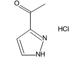 1-(1H-PYRAZOL-5-YL)ETHANONE HYDROCHLORIDE structure, CAS 175277-40-4