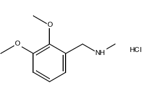 1-(2,3-DICHLOROPHENYL)-N-METHYLMETHANAMINE HYDROCHLORIDE structure, CAS 39959-78-9