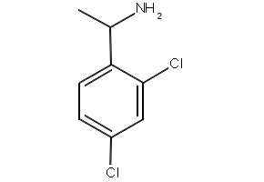 1-(2,4-DICHLOROPHENYL)ETHANAMINE structure, CAS 89981-75-9