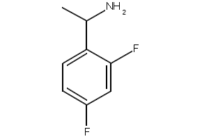 1-(2,4-DIFLUOROPHENYL)ETHANAMINE structure, CAS 603951-43-5