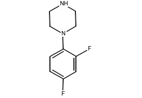 1-(2,4-DIFLUOROPHENYL)PIPERAZINE DIHYDROCHLORIDE structure, CAS 115761-77-8