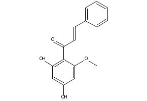 1-(2,4-DIHYDROXY-6-METHOXYPHENYL)-3-PHENYLPROP-2-EN-1-ONE structure, CAS 18956-16-6