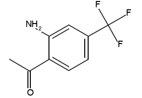 1-(2-AMINO-4-(TRIFLUOROMETHYL)PHENYL)ETHANONE structure, CAS 37885-07-7