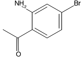 1-(2-AMINO-4-BROMOPHENYL)ETHANONE structure, CAS 123858-51-5