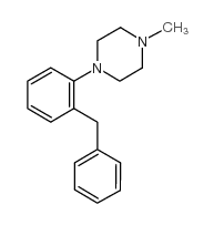 1-(2-BENZYLPHENYL)-4-METHYLPIPERAZINE structure, CAS 131635-06-8