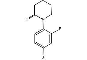 1-(2-BROMO-4-FLUOROPHENYL)PYRROLIDIN-2-ONE structure, CAS 1037150-18-7