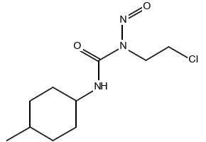 1-(2-CHLOROETHYL)-1-(4-METHYLCYCLOHEXYL)UREA structure, CAS 13908-15-1