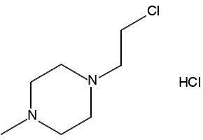 1-(2-CHLOROETHYL)-4-METHYLPIPERAZINE structure, CAS 39123-20-1