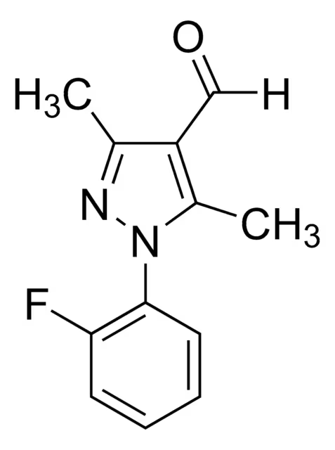 1-(2-FLUOROPHENYL)-1H-PYRAZOLE-4-CARBALDEHYDE structure, CAS 1015845-52-9