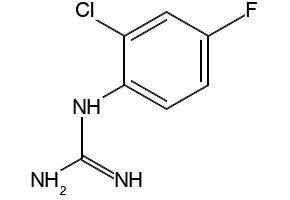 1-(2-FLUOROPHENYL)GUANIDINE structure, CAS 41213-65-4