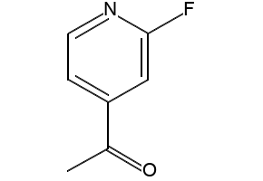 1-(2-FLUOROPYRIDIN-4-YL)ETHANONE structure, CAS 111887-72-0