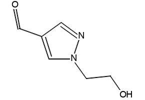 1-(2-HYDROXYETHYL)-1H-PYRAZOLE-4-CARBALDEHYDE structure, CAS 1082065-98-2
