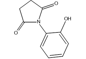 1-(2-HYDROXYPHENYL)PYRROLIDINE-2,5-DIONE structure, CAS 79252-84-9