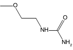 1-(2-METHOXYETHYL)UREA structure, CAS 22033-10-9