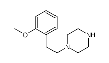 1-(2-METHOXYPHENETHYL)PIPERAZINE structure, CAS 147149-54-0