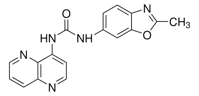 1-(2-METHYLBENZO[D]OXAZOL-6-YL)-3-(1,5-NAPHTHYRIDIN-4-YL)UREA structure, CAS 792173-99-0