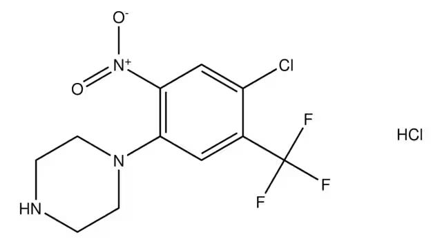 1-(2-NITRO-5-(TRIFLUOROMETHYL)PHENYL)PIPERIDIN-4-OL structure, CAS 1072944-51-4