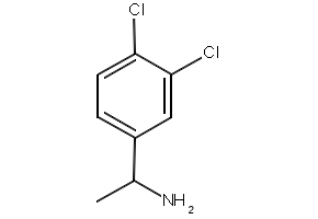 1-(3,4-DICHLOROPHENYL)ETHANAMINE structure, CAS 74877-07-9