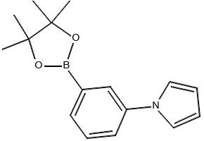 1-(3-(4,4,5,5-TETRAMETHYL-1,3,2-DIOXABOROLAN-2-YL)-1H-PYRROL-1-YL)ETHANONE structure, CAS 1174718-91-2