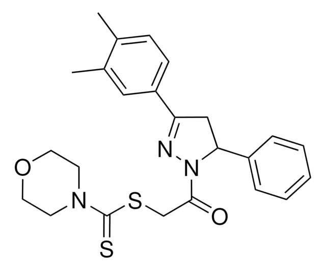1-(3-(4-AMINOPHENYL)-4,5-DIHYDRO-1H-PYRAZOL-1-YL)-2-(3,4-DIMETHOXYPHENYL)ETHANONE structure, CAS 1076690-12-4