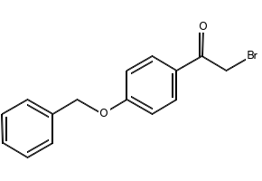 1-(3-(BENZYLOXY)PHENYL)-2-BROMOETHANONE structure, CAS 19381-40-9