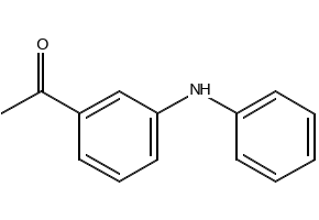 1-(3-(PHENYLAMINO)PHENYL)ETHANONE structure, CAS 26699-65-2