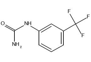 1-(3-(TRIFLUOROMETHYL)PHENYL)UREA structure, CAS 13114-87-9