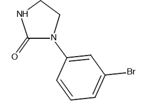 1-(3-BROMOPHENYL)IMIDAZOLIDIN-2-ONE structure, CAS 14088-96-1