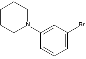 1-(3-BROMOPHENYL)PIPERIDINE structure, CAS 84964-24-9