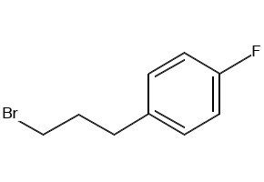 1-(3-BROMOPROPYL)-4-FLUOROBENZENE structure, CAS 24484-55-7