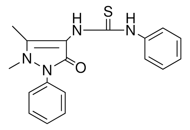 1-(3-CHLOROPHENYL)-3-(1,5-DIMETHYL-3-OXO-2-PHENYL-2,3-DIHYDRO-1H-PYRAZOL-4-YL)UREA structure, CAS 325850-26-8