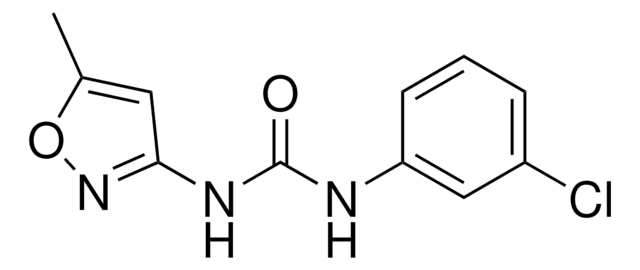1-(3-CHLOROPHENYL)-3-(5-METHYLISOXAZOL-3-YL)UREA structure, CAS 381698-55-1