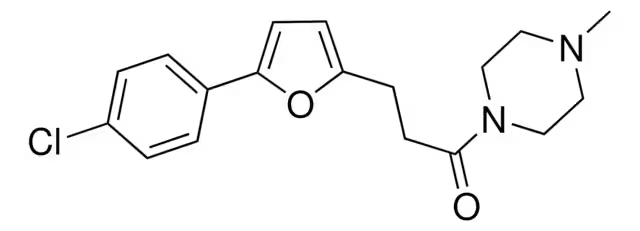 1-(3-CHLOROPHENYL)-4-METHYLPIPERAZINE structure, CAS 20011-11-4