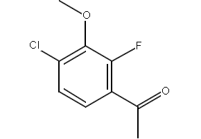1-(3-FLUORO-2-METHOXYPHENYL)ETHANONE structure, CAS 295779-86-1