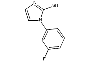 1-(3-FLUOROPHENYL)-1H-IMIDAZOLE-2(5H)-THIONE structure, CAS 17452-26-5