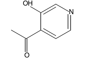 1-(3-HYDROXYPYRIDIN-4-YL)ETHANONE structure, CAS 30152-05-7
