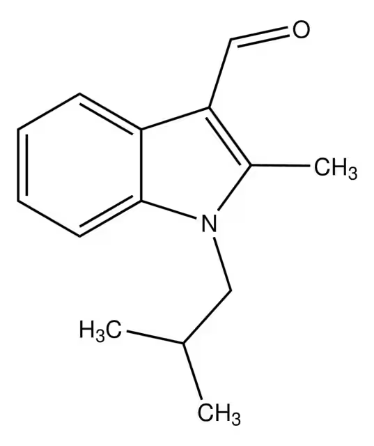 1-(3-METHOXYBENZYL)-1H-INDOLE-3-CARBALDEHYDE structure, CAS 261637-72-3