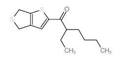 1-(4,6-DIHYDROTHIENO[3,4-B]THIOPHEN-2-YL)-2-ETHYLHEXAN-1-ONE structure, CAS 1194605-72-5