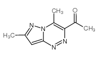 1-(4,7-DIMETHYLPYRAZOLO[5,1-C][1,2,4]TRIAZIN-3-YL)ETHANONE structure, CAS 175137-64-1