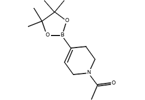 1-(4-(4,4,5,5-TETRAMETHYL-1,3,2-DIOXABOROLAN-2-YL)-5,6-DIHYDROPYRIDIN-1(2H)-YL)ETHANONE structure, CAS 1227068-67-8