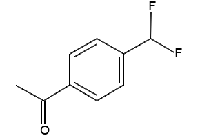 1-(4-(DIFLUOROMETHYL)PHENYL)ETHANONE structure, CAS 179990-93-3