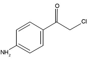 1-(4-AMINOPHENYL)-2-CHLOROETHANONE structure, CAS 2631-71-2