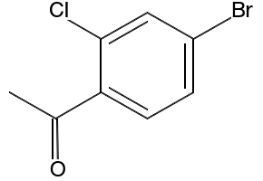 1-(4-BROMO-2-CHLOROPHENYL)ETHANONE structure, CAS 252561-81-2