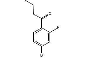 1-(4-BROMO-2-FLUOROPHENYL)BUTAN-1-ONE structure, CAS 1311197-93-9