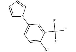 1-(4-CHLORO-3-NITROPHENYL)-1H-PYRROLE structure, CAS 383137-76-6